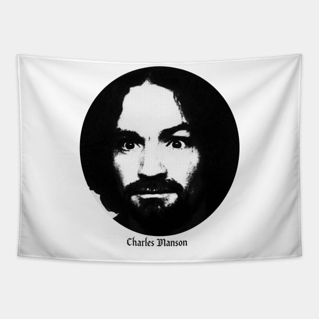 Charles Manson Tapestry by ohyeahh