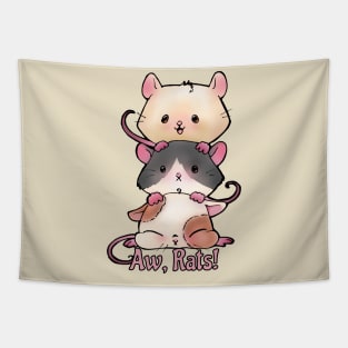 Kawaii Rats Tapestry