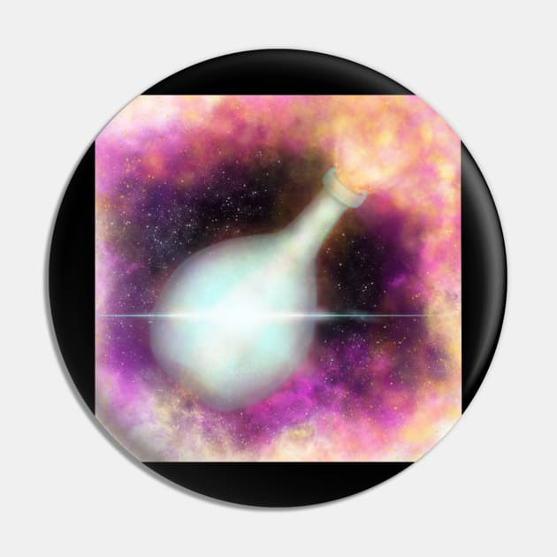 Bottling the Galaxy Pin by Miss Maddie’s Studio