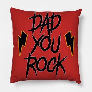 Rock Dad Design Pillow