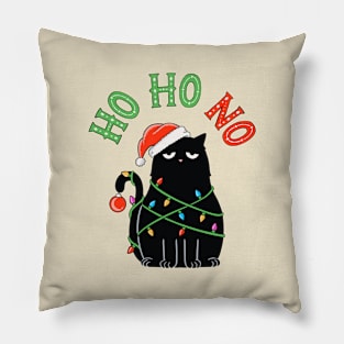 Cat Christmas no Pillow