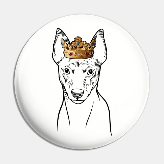 Toy Fox Terrier Dog King Queen Wearing Crown Pin by millersye