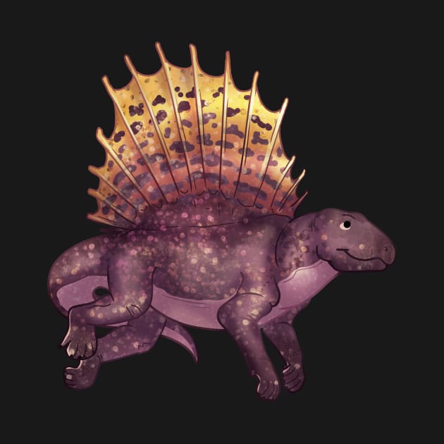 Cozy Dimetrodon by Phoenix Baldwin