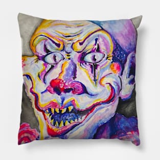 Clowning Portrait Pillow