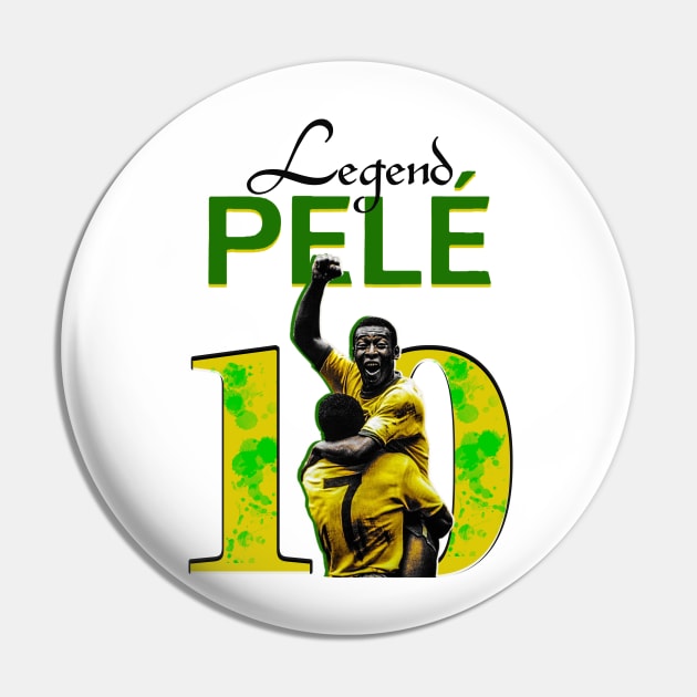 Rip Pele 1940-2022 Pin by RAINYDROP