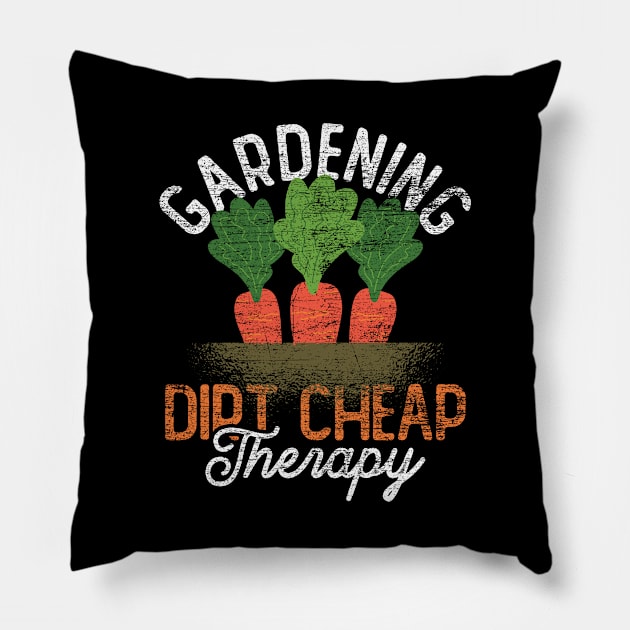 gardening plants Pillow by ShirtsShirtsndmoreShirts