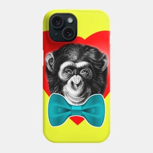 tie monkey Phone Case