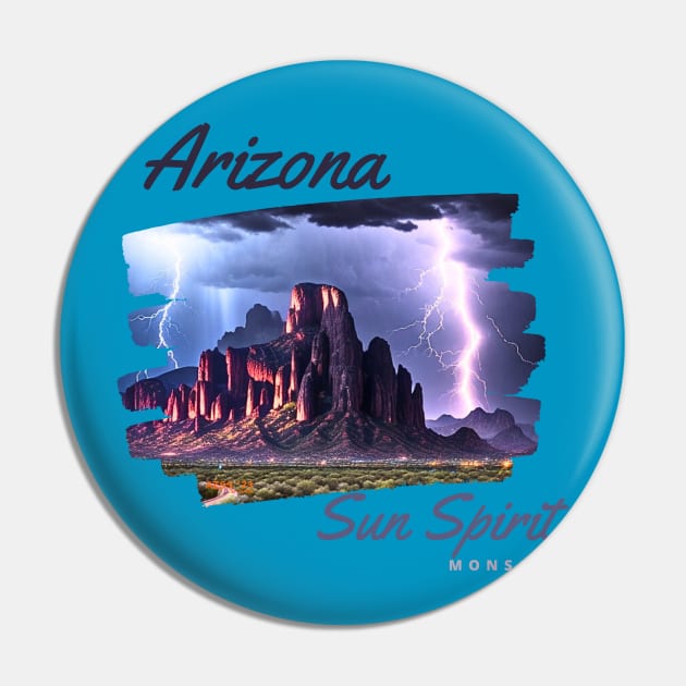 Arizona Sun Spirit Monsoon Series Pin by Arizona Sun Spirit