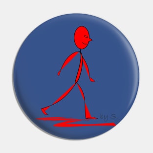 Stickman Pin