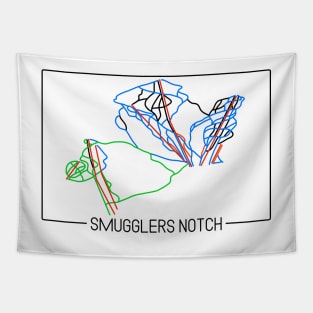 Smugglers Notch Trail Rating Map Tapestry