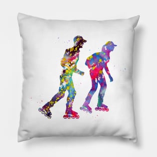 Roller skating Pillow