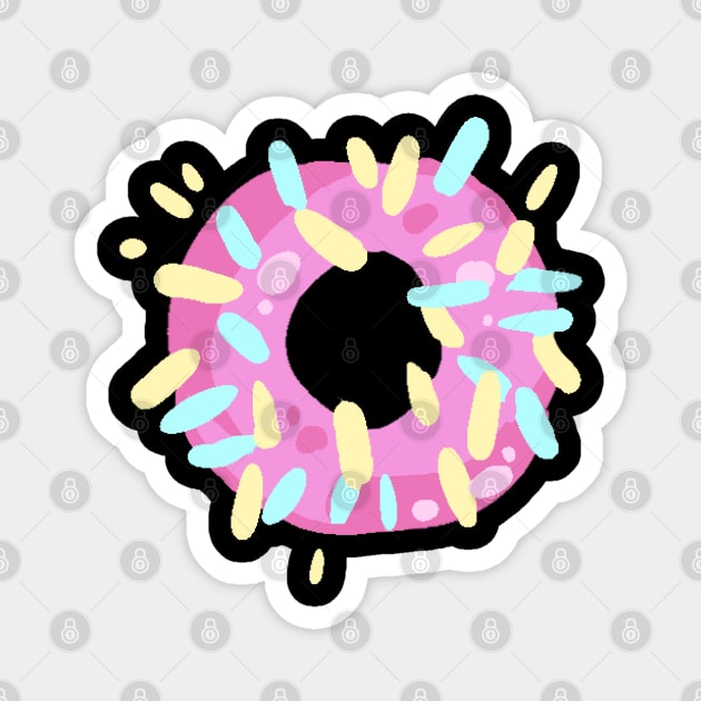 Donat Print Magnet by WiliamGlowing