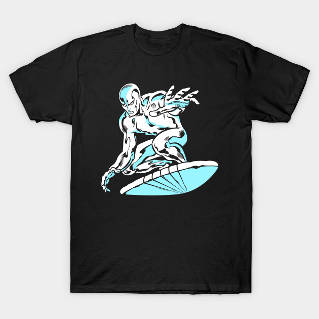Silver Surfer - Classic - Silver Surfer - T-Shirt | TeePublic