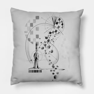 Science Fiction art illustration Pillow