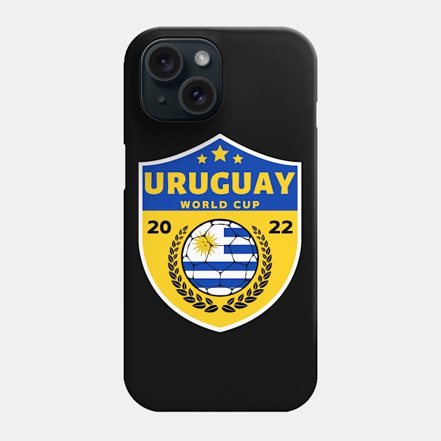 Uruguay Futbol Phone Case by footballomatic