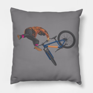 freestyle rider Pillow