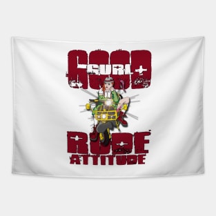 Good-Rude Gurl Tapestry