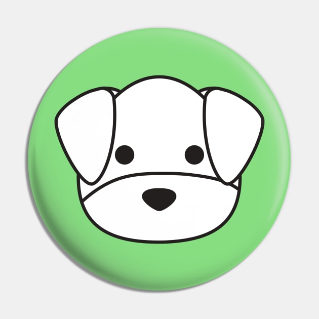 cute dog face Pin by MNZStar