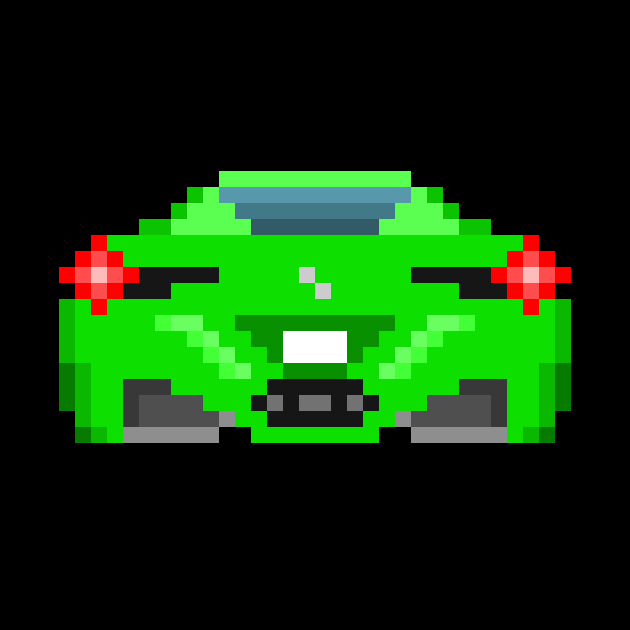 Pixel Art Ferrari by brick86