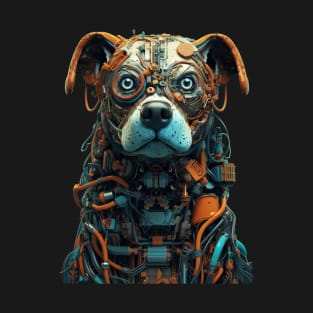 Industrial Punk Dogs by Liza Kraft 9.0 T-Shirt