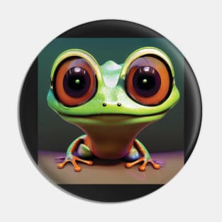 Cute Tree Frog Pin