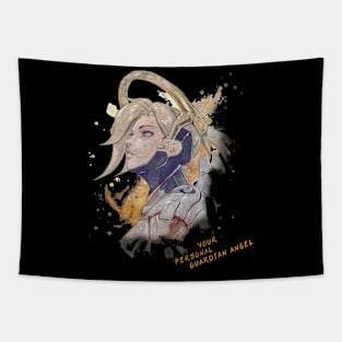 guardian angel blizzard Tapestry