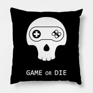 Game or Die SNES Pillow