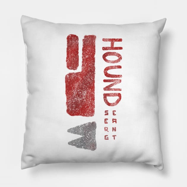 Sergeant Hound Pillow by silverxsakura