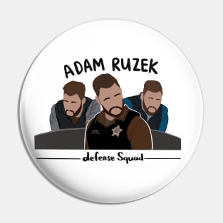 Adam Ruzek Defense Squad Pin