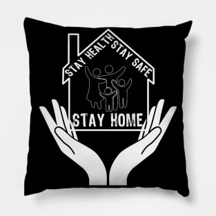 Stay Safe At Home Pillow
