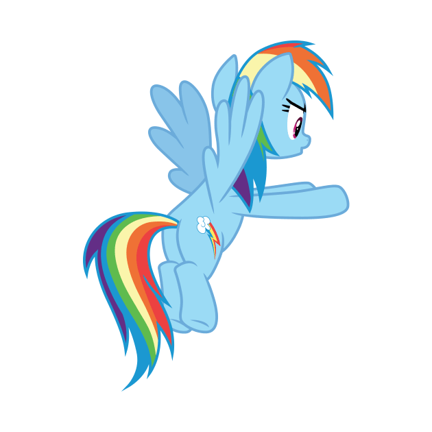 Rainbow Dash by CloudyGlow