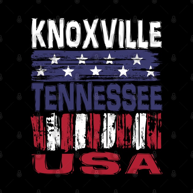 Knoxville Tennessee USA T-Shirt by Nerd_art