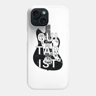 Guitarist Electric Guitar Body Light Theme Phone Case