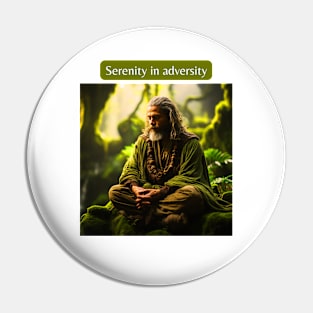 Serenity in adversity Pin