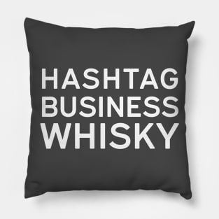 Business Whisky Pillow