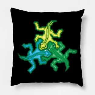 Escher Reptiles 1 Pillow