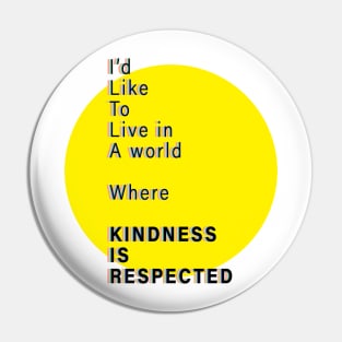 Be Kind Pin