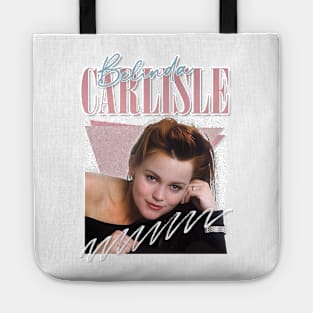 Belinda Carlisle - 80s Aesthetic Fan Design Tote