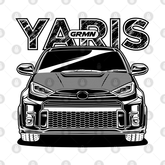 GRMN Yaris - Black Print by WINdesign