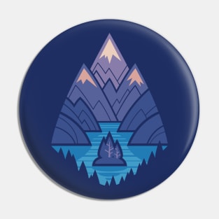 Mountain Lake : Blue Pin
