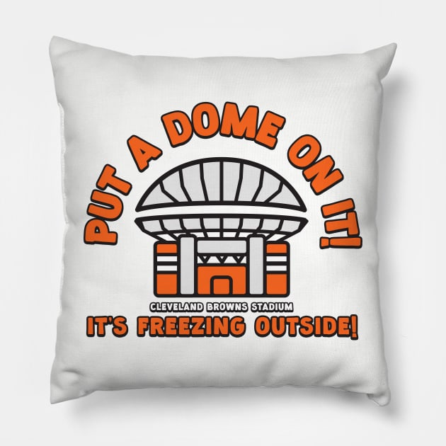 Put a Dome on It! Pillow by mbloomstine