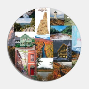 new hampshire aesthetic collage Pin