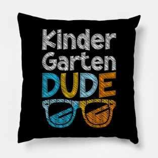 Kindergarten Dude Back To School Kindergarten Students Pillow