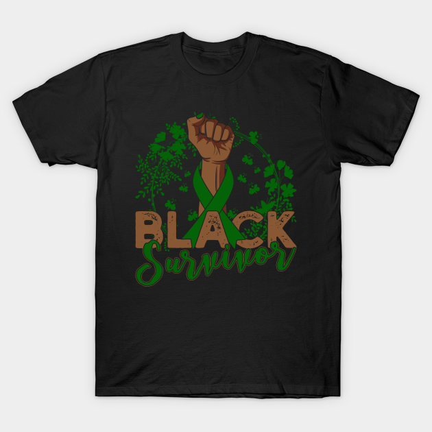 Discover Liver Cancer Awareness Black Survivor Gift - Liver Cancer - T-Shirt