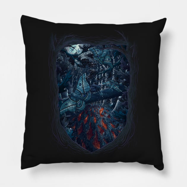 Callan's Legend Pillow by TaylorRoseMakesArt