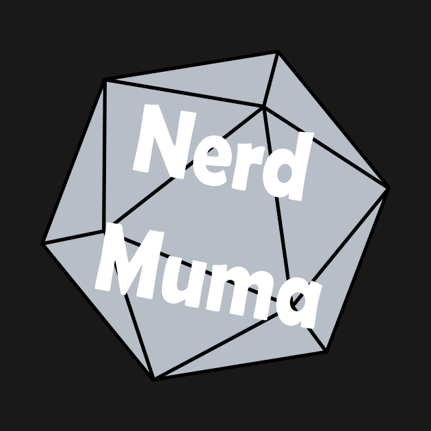 Nerd Muma Dice (blue) by yasminrose