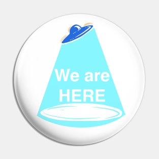 We are HERE - ET series Pin