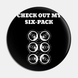 Check Out My Six Pack Beer Cans Pin