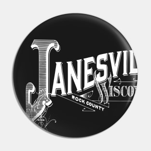 Vintage Janesville, WI Pin