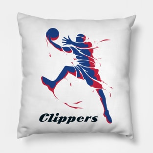 L.A Clippers Fans - NBA T-Shirt Pillow